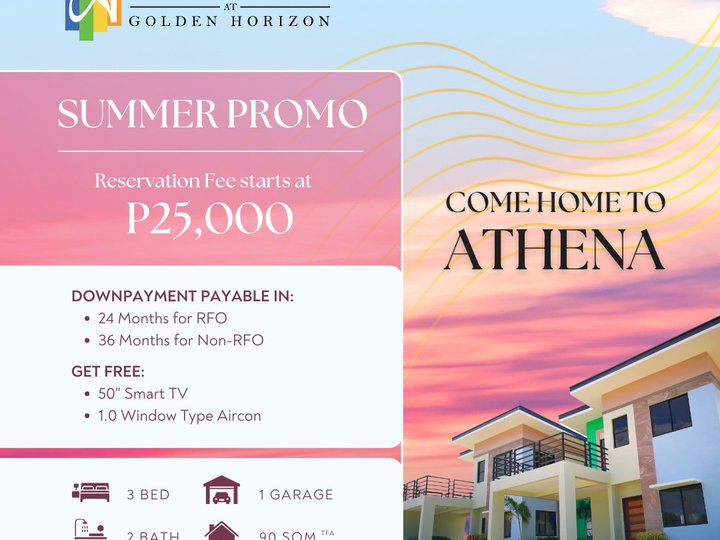 Golden Horizon 3-bedroom Single Detached House For Sale in Trece
