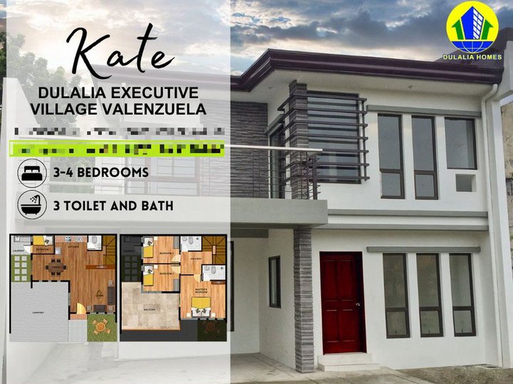 Preselling 4-bedroom Single Attached House For Sale in Valenzuela