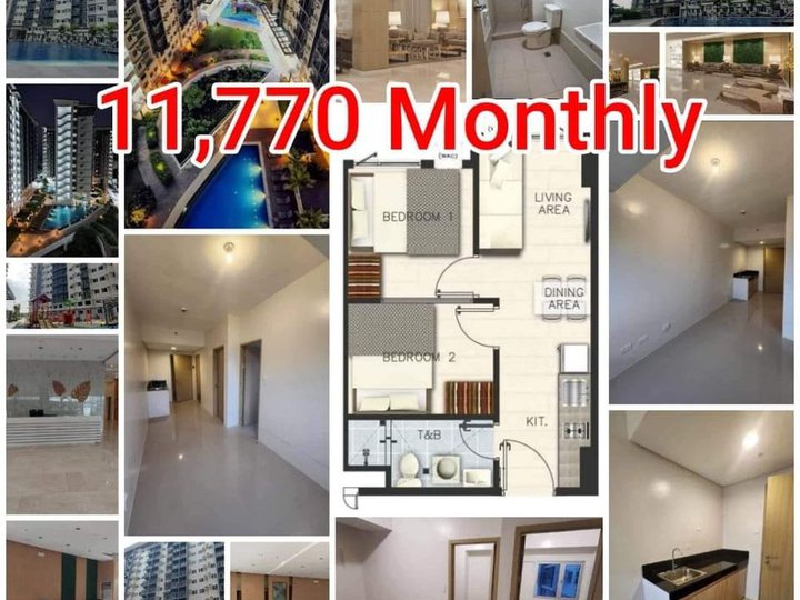 29.65 sqm 2-bedroom Condo For Sale in Quezon City / QC Metro Manila