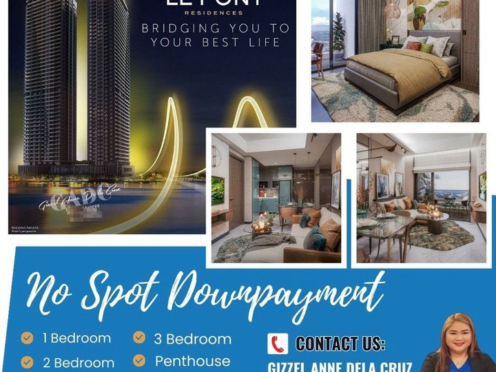 Bridgetowne Pasig Pre-Selling Pet Friendly 2BR with Balcony for sale at Le Pont Residences