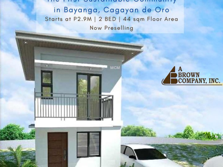 2-Bedroom House | The First Sustainable Community in Bayanga, CDO