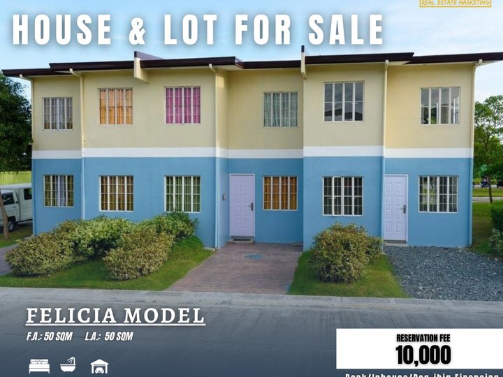 PRE-SELLING TWO-STOREY TOWNHOUSE W/ 3 BEDROOMS LOCATED IN TANZA, CAVITE