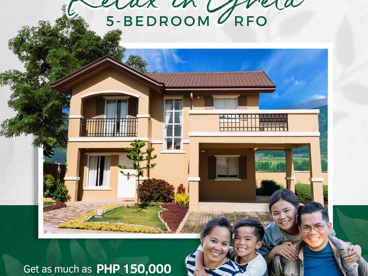 5-bedroom Ready to Move-In House & Lot For Sale in Capas Tarlac