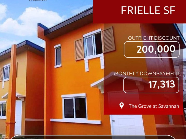 PRESELLING 2BR HOUSE AND LOT FOR SALE IN SAVANNAH ILOILO (FRIELLE)