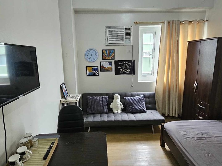 Furnished Studio Unit for Lease at Trees Residences