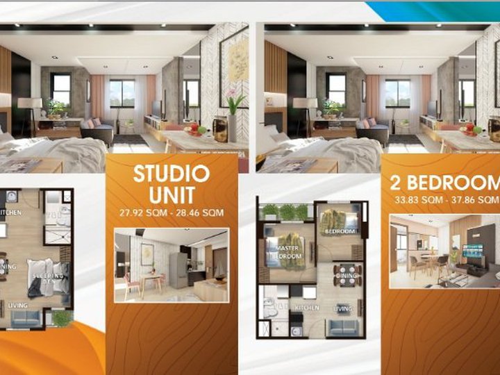 SPACIOUS MIDRISE 2BR UNIT CONDOMINIUM FOR SALE IN SUNTRUST PASIG CITY