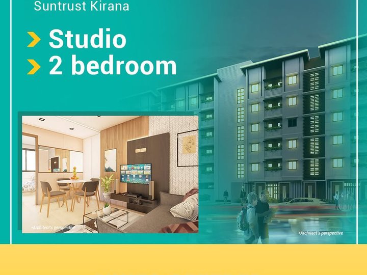 SPACIOUS MIDRISE STUDIO UNIT CONDOMINIUM FOR SALE IN SUNTRUST PASIG CITY