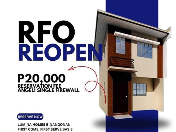 READY FOR OCCUPANCY LIPAT AGAD 2-bedroom Single Attached House For Sale in Binangonan Rizal