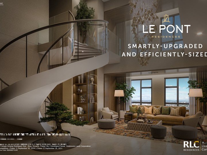 LE PONT RESIDENCES | 1 BEDROOM CONDO UNIT | FOR AS LOW AS 30K MONTHLY | NEAR TO UPCOMING UAAP