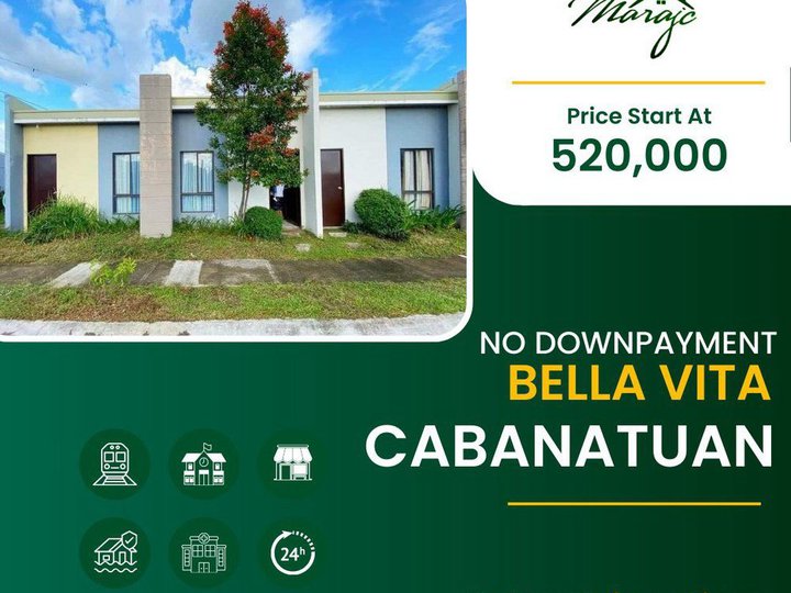 No Downpayment Rowhouse For Sale in Cabanatuan Nueva Ecija