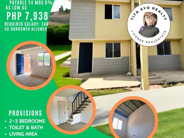 6K MONTHLY HOUSE AND LOT NO DP TURN OVER 2025 RIZAL CAINTA ANTIPOLO ORTIGAS EXTENSION