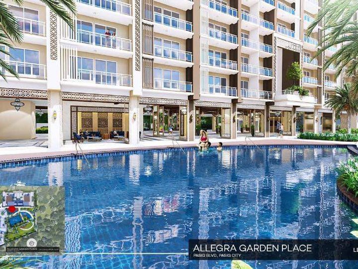 VALUED CONDO IN PASIG ALLEGRA GARDE N PLACE NEAR Tiendesitas, SM Megamall, Market Market, SM Aura