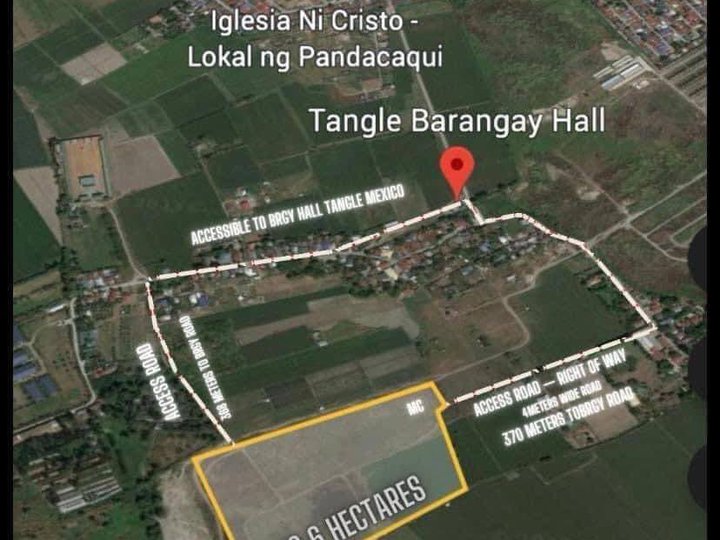 10.67 HECTARES LOT FOR SALE IN MEXICO, PAMPANGA