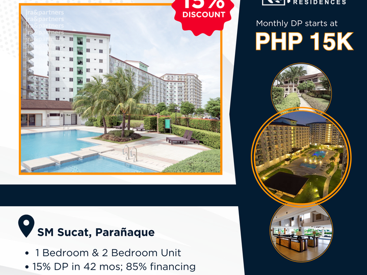 24.80 sqm 1-bedroom Residential Condo near NAIA AIRPORT  For Sale in Paranaque