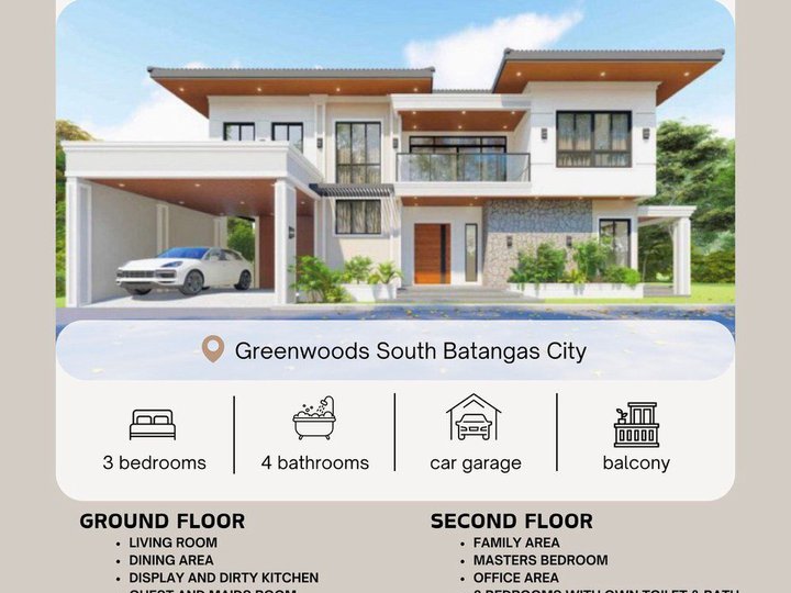 Ready For Occupancy 6-bedroom House and Lot For Sale in Batangas City