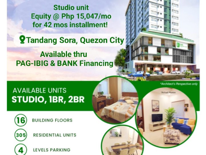 Preselling Condo Uni  in Tandang Sora Quezon City Under Pag-Ibig