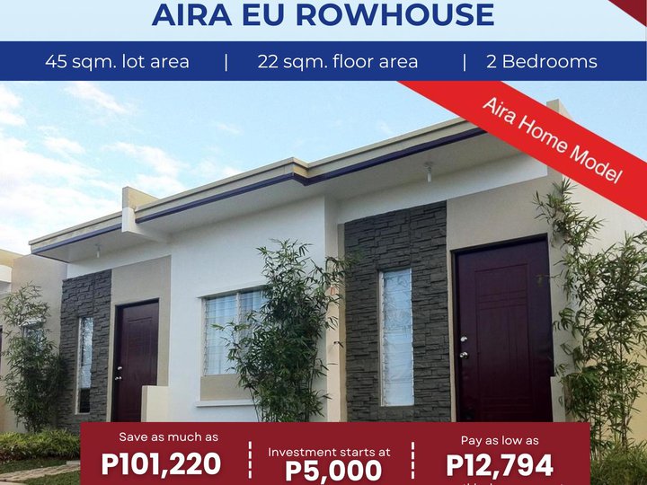 1-bedroom Rowhouse For Sale in Tarlac City Tarlac