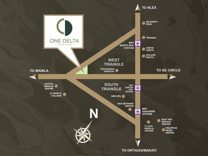 One Delta Terraces located at West Ave Quezon City