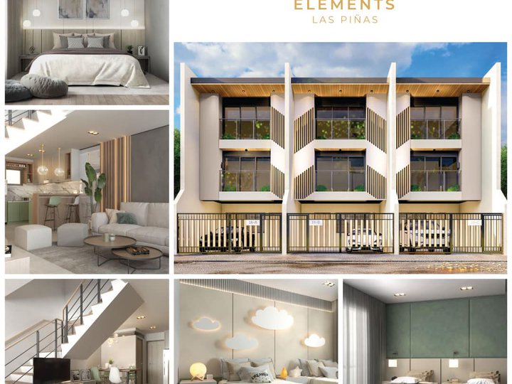 The Elements offers a Ready For Occupancy Furnished 4-bedroom Townhouse For Sale in Las Pinas