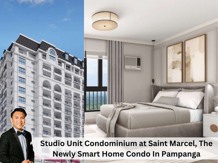 Studio Condominium For Sale in Saint Marcel Capital Town Pampanga by Megaworld