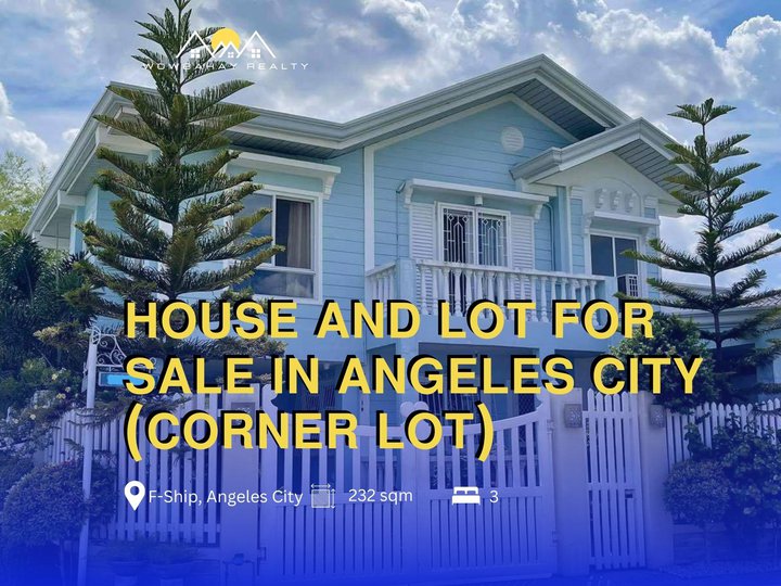 HOUSE AND LOT FOR SALE IN ANGELES CITY