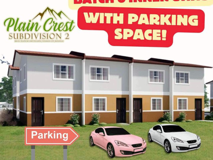 provision for 2-3 bedroom Townhouse For Sale in Tanauan Batangas