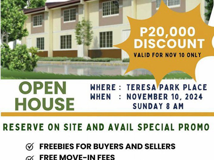 Affordable Housing near Antipolo