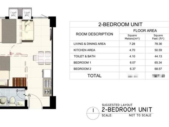 Ready For Occupancy 28.52 sqm Flexi Suite Residential Condo For Sale in Quezon City