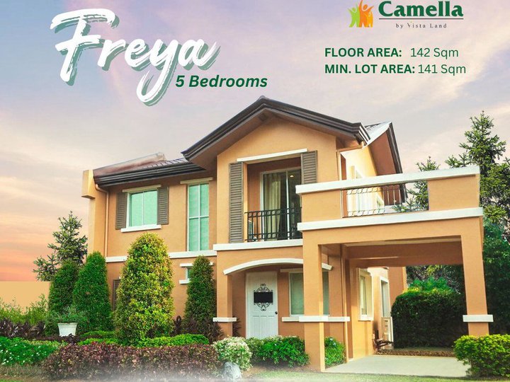 Freya 5BR House and Lot for Sale in Camella Subic Alta