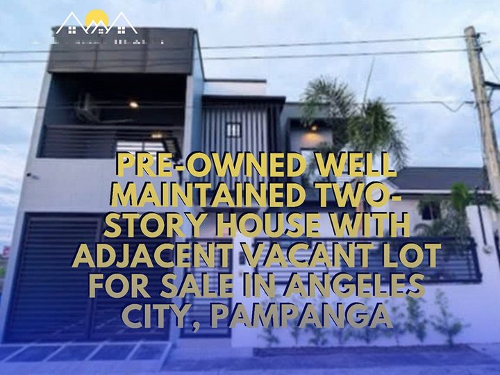 PRE-OWNED WEKK MAINTAINED TWO-STORY HOUSE WITH ADJACENT VACANT LOT FOR SALE