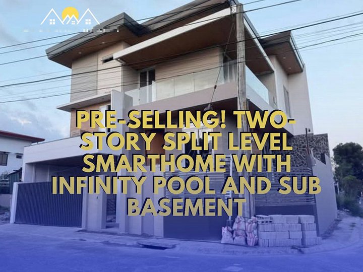 PRE-SELLING TWO-STOREY SPLIT LEVEL SMARTHOME INFINITY POOL AND SUB BASEMENT