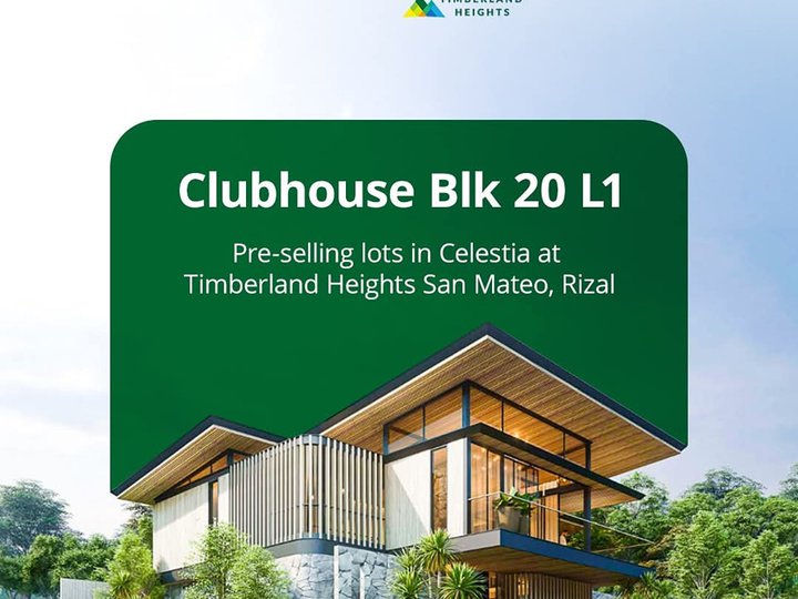 Preselling 492 sqm Corner Lot For Sale in Timberland Heights San Mateo Rizal - Prestige by Filinvest