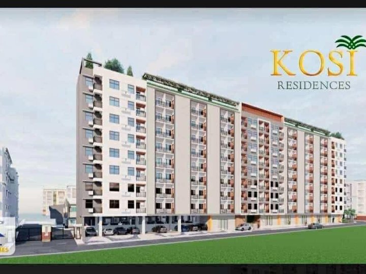 Pasalo Studio Unit with Balcony for Sale in Kosi Residences Paranaque City