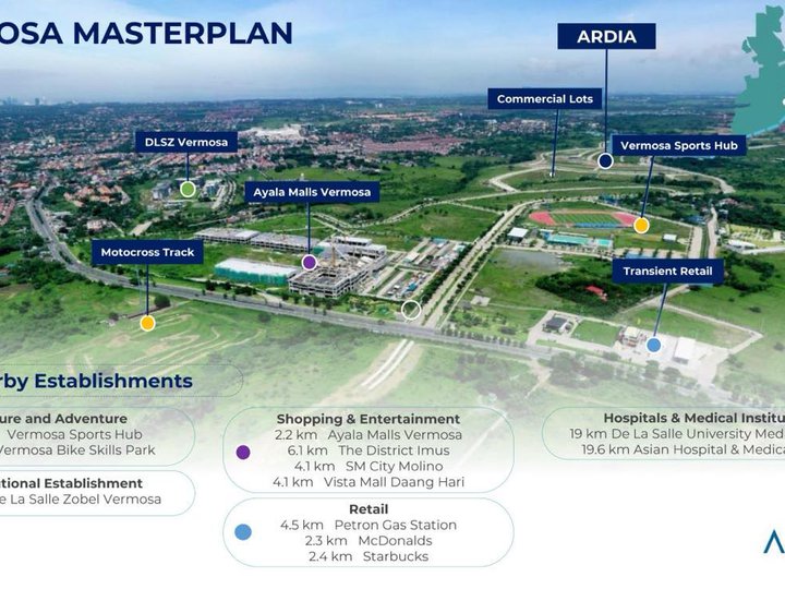 RUSH SALE! 360sqm Lot in Ardia Vermosa near Zobel de La salle imus