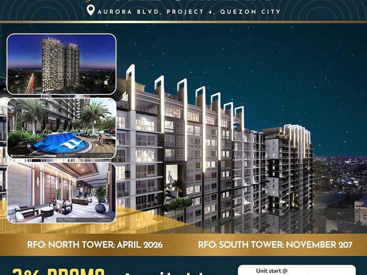 Pre-selling and RFO Condo in Quezon City by DMCI Homes