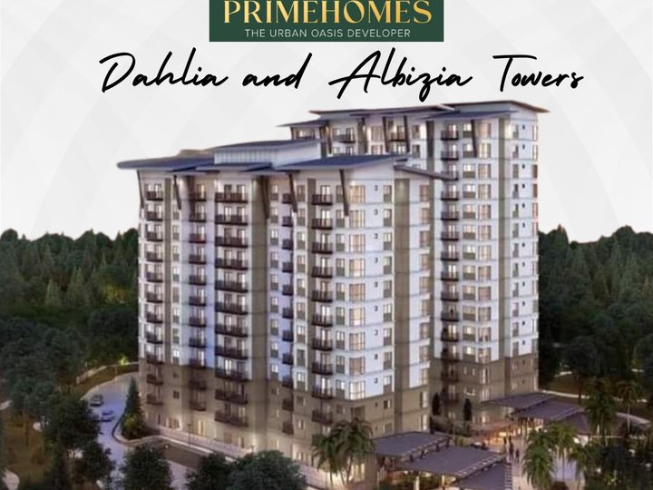 RFO Studio & 1BR Condo Unit in Laselva at Primehomes Capitol Hills Quezon City