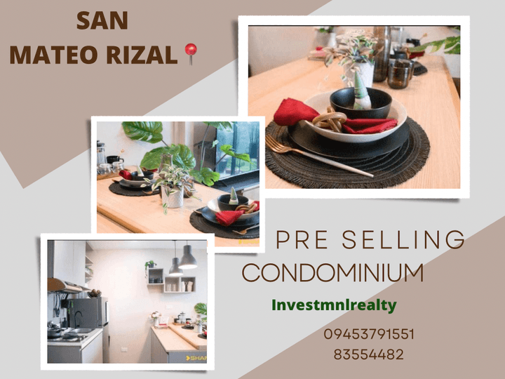 Over looking condominium for sale in san mateo rizal