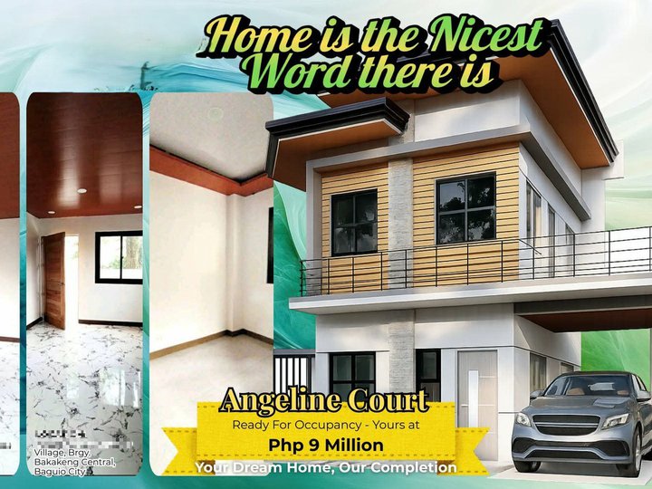 Onepropertee 4 Bedroom RFO House & Lots package for sale in Angeline Court Suello Village Baguio