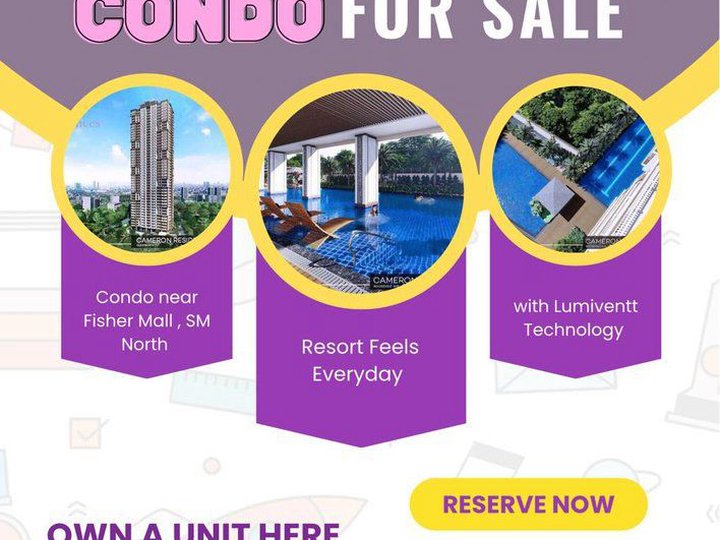 NO DP NEAR RFO LIPAT 2025 AFFORDABLE CONDO IN Q.AVE FISHERMALL LRT1 ROOSEVELT STATION 2BR 56 SQM