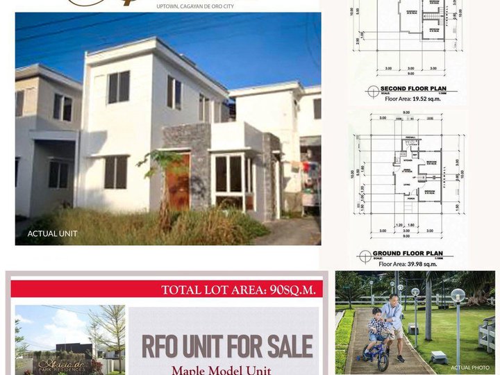 Ready For Occupancy 3-bedroom House For Sale in Uptown Cagayan De Oro. Adelaida Subd.