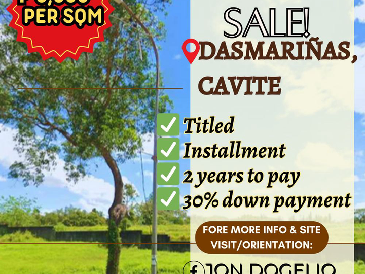 Lot for sale! 8,000 Per Sqm Residential, Commercial Lot