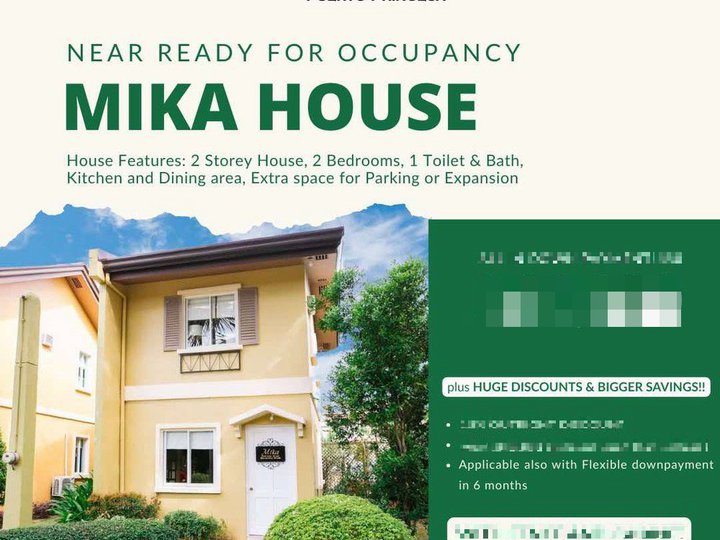RFO 2 BEDROOMS FOR SALE IN PUERTO PRINCESA PALAWAN