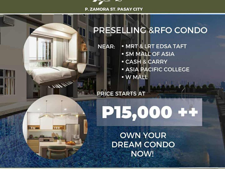 RTO IN 3M TCP ONLY NO DP PASAY MANILA MOA LASALLE TAFT NAIA AIRPORT TERMINAL SOLAIRE MANILA