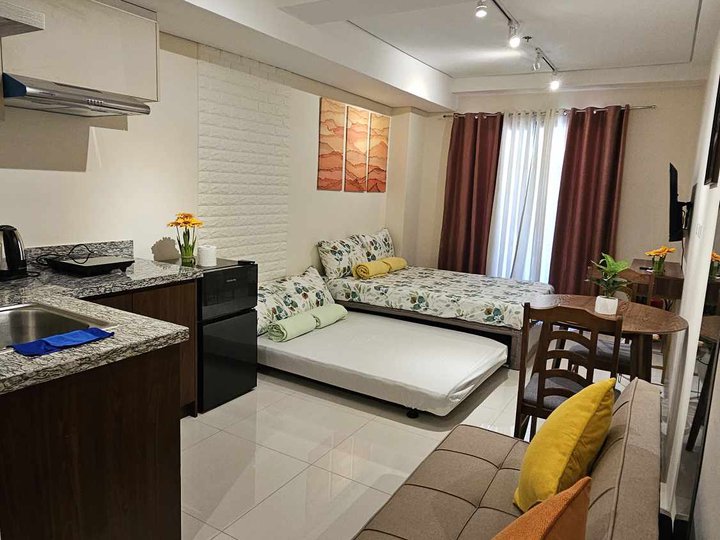 Charming Studio Condo with Balcony and Garden View at Selendra, Baguio City
