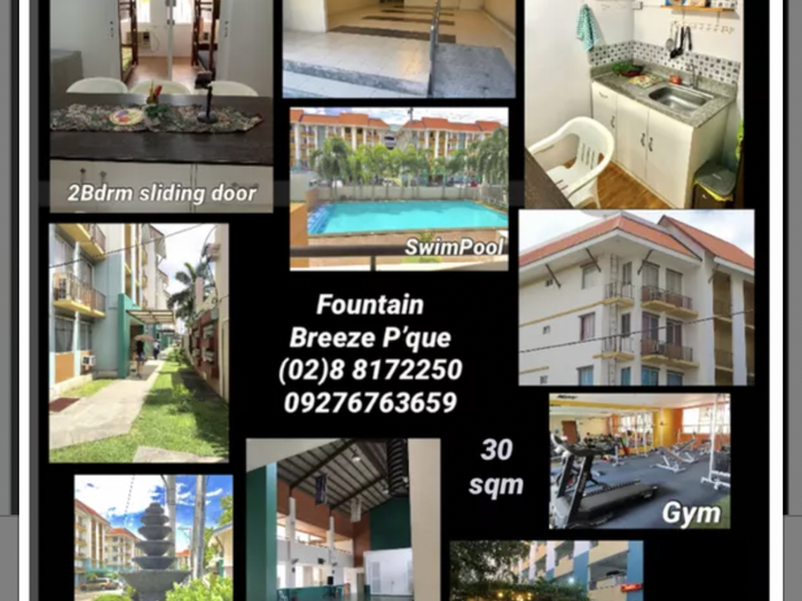 30.00 sqm 2-bedroom Condo For Sale in Sucat, Paranaque Metro Manila