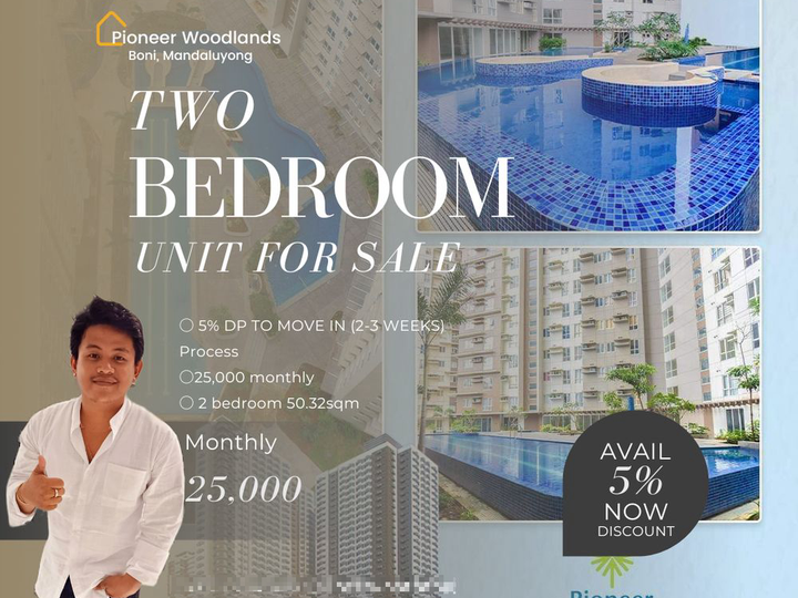 2-bedroom Condo For Sale in Pioneer Mandaluyong Metro Manila