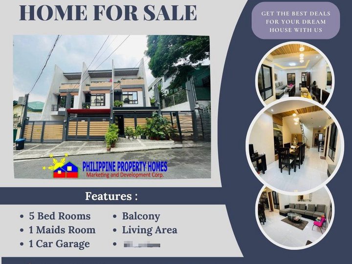 Pre-Owned 3 Storey Furnished Townhouse For Sale in Quezon City