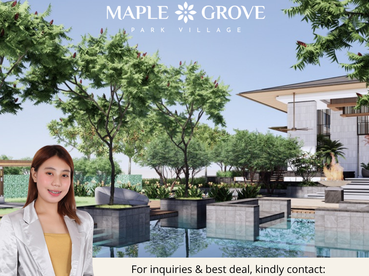 Prime lot inside Maple Grove Park Village (280 sqm and up)