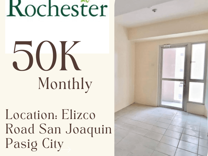 Pasig 2 Bedroom with balcony Rent to Own Condo RFO Near BGC for Sale
