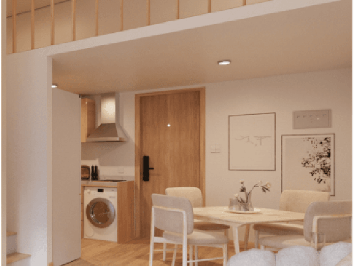 Sunny 1BR Loft Unit in Lykke Kondo, Pasig City